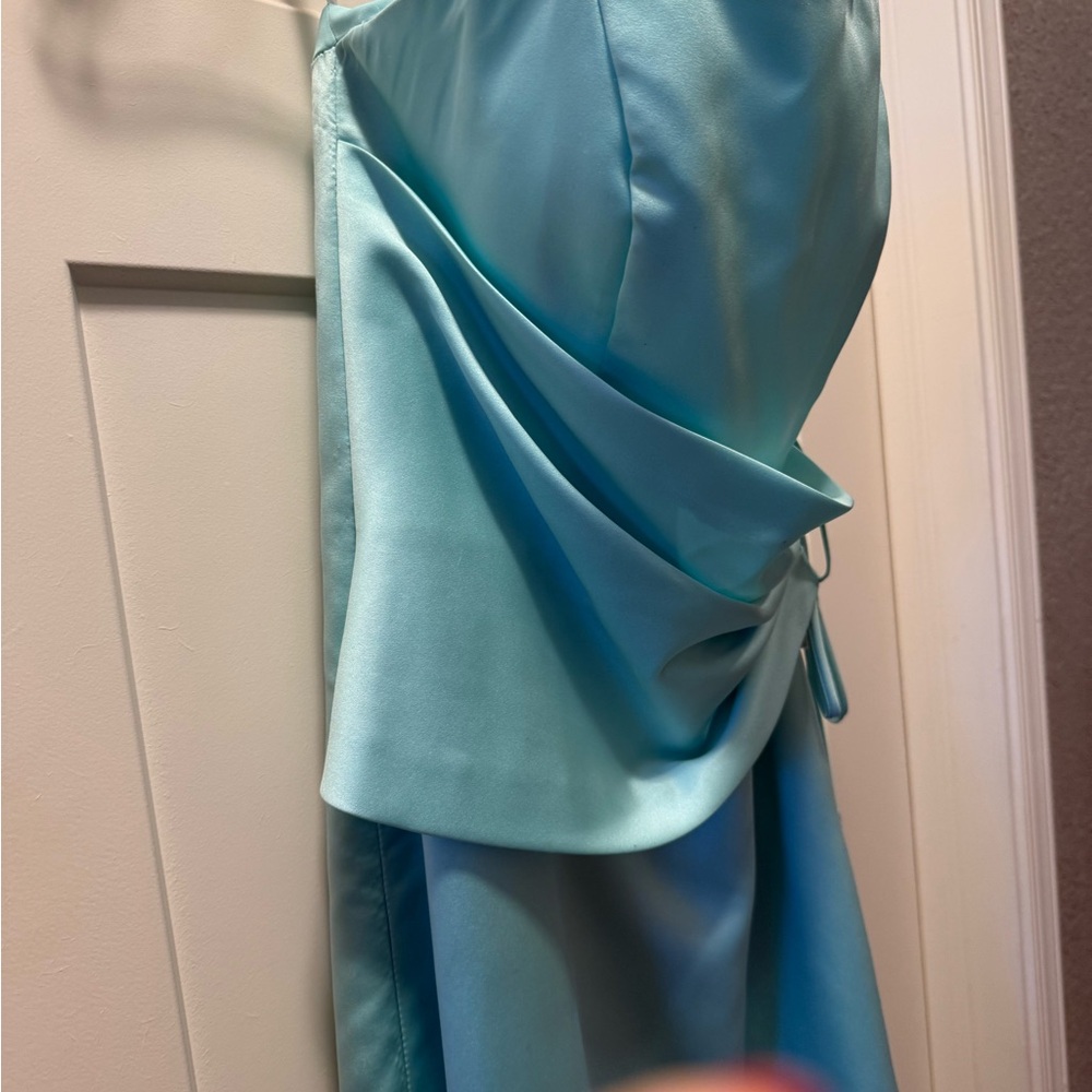 Alfred Angelo Teal Dress